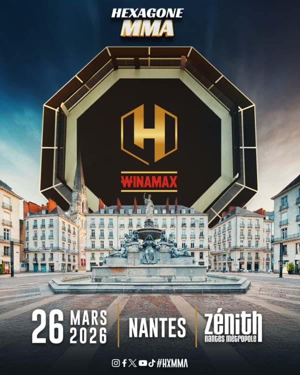 Hexagone MMA au Zénith de Nantes : dernières places en vente pour le grand show !
